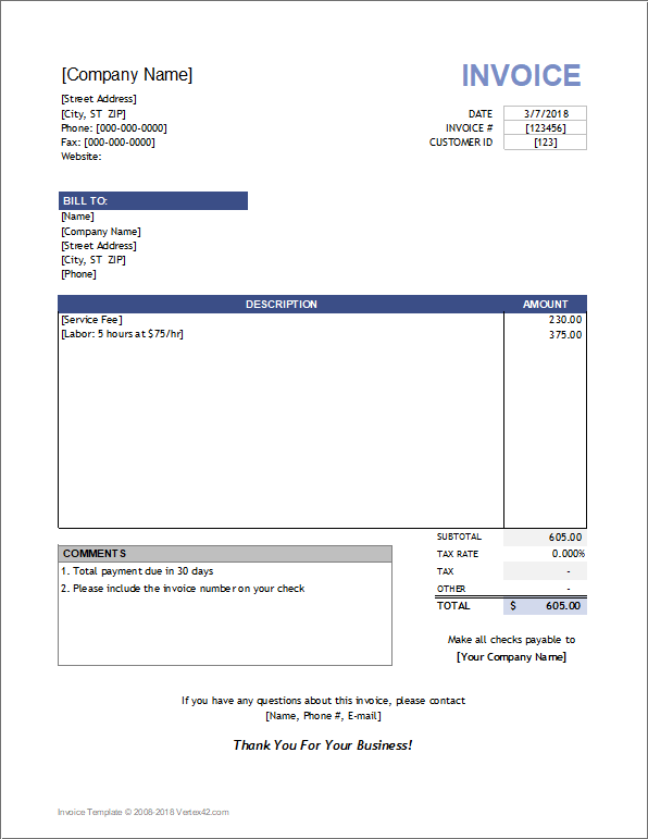 invoice definition accounting
