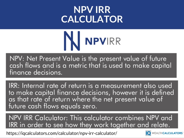 OneClass: The internal rate of return is defined as the: A. maximum rate of return a firm expects to