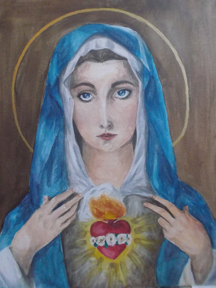 mary drawing