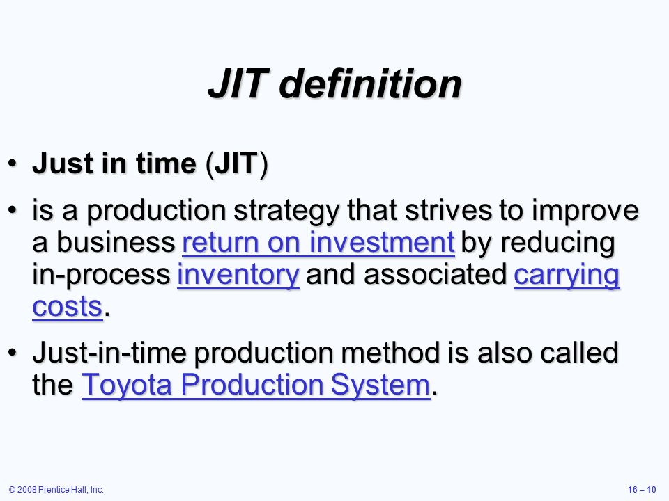 definition of jit