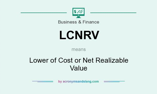 lower of cost or net realizable value