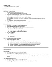 organization sustaining activity